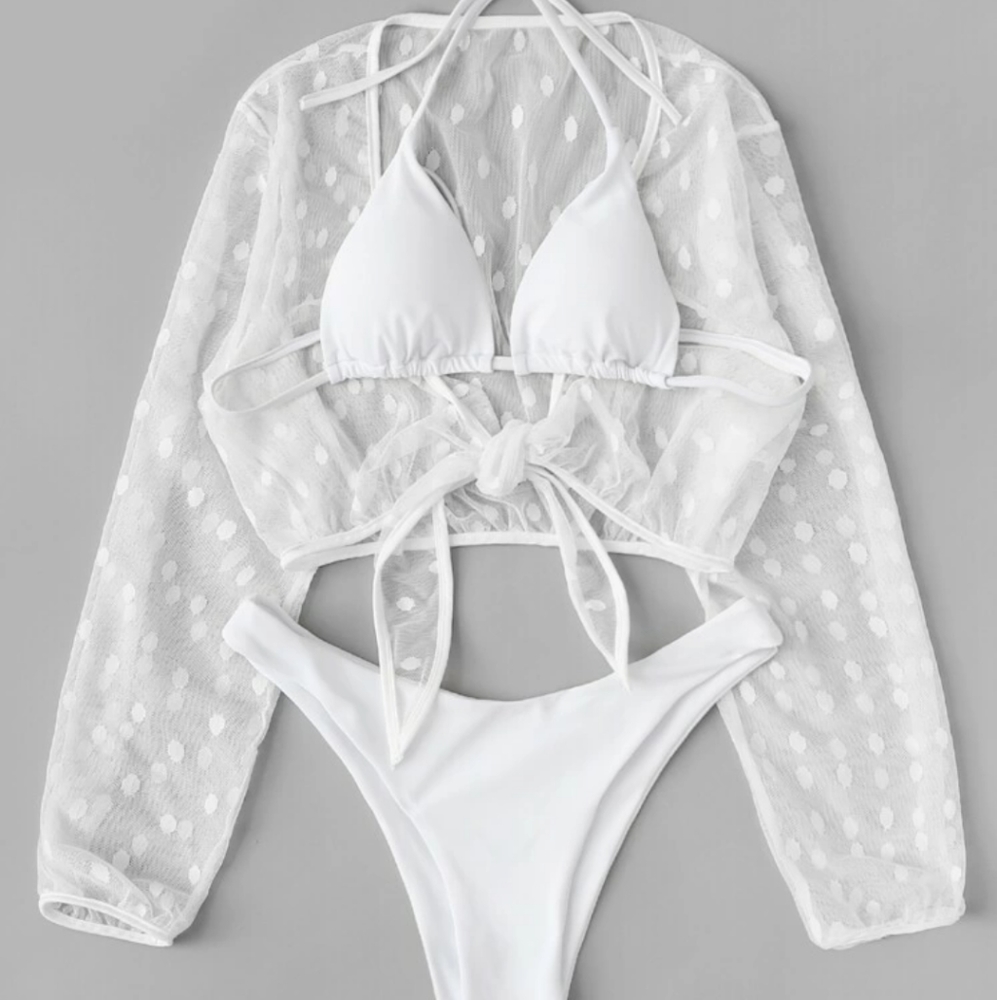 3 piece bikini set